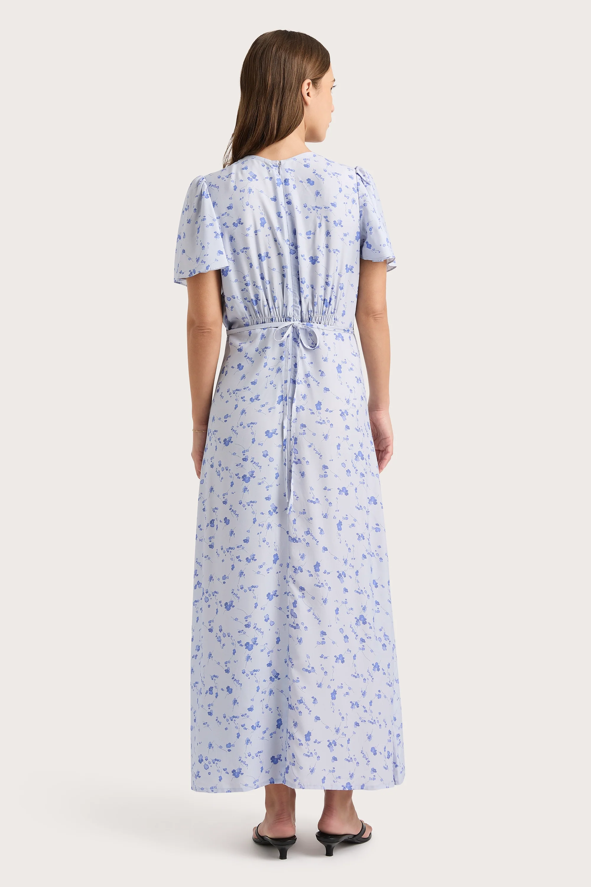 Tae Midi Dress Blossom Blue - Final Sale - Image 6