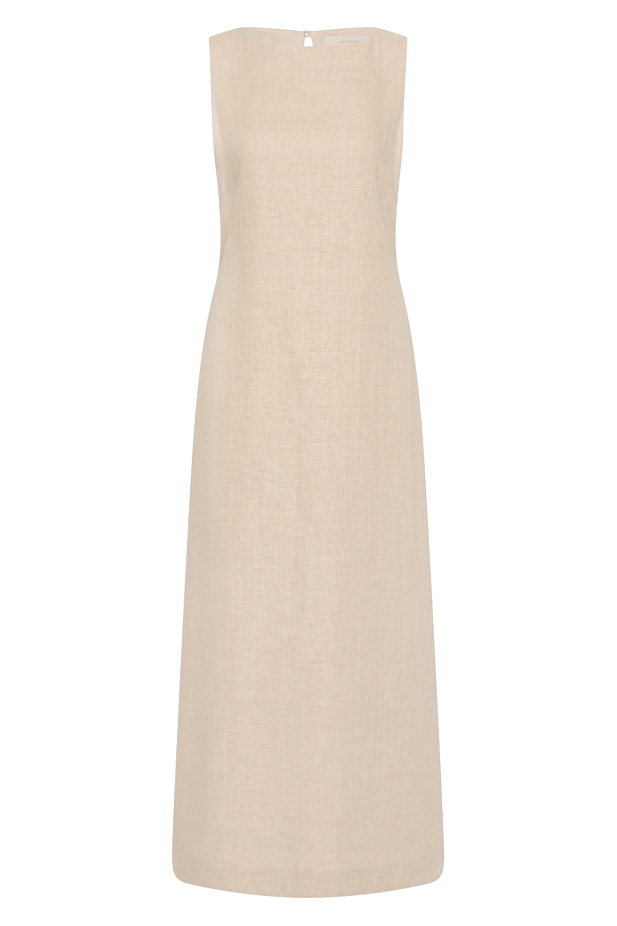 Taylor Midi Dress Natural - Image 6