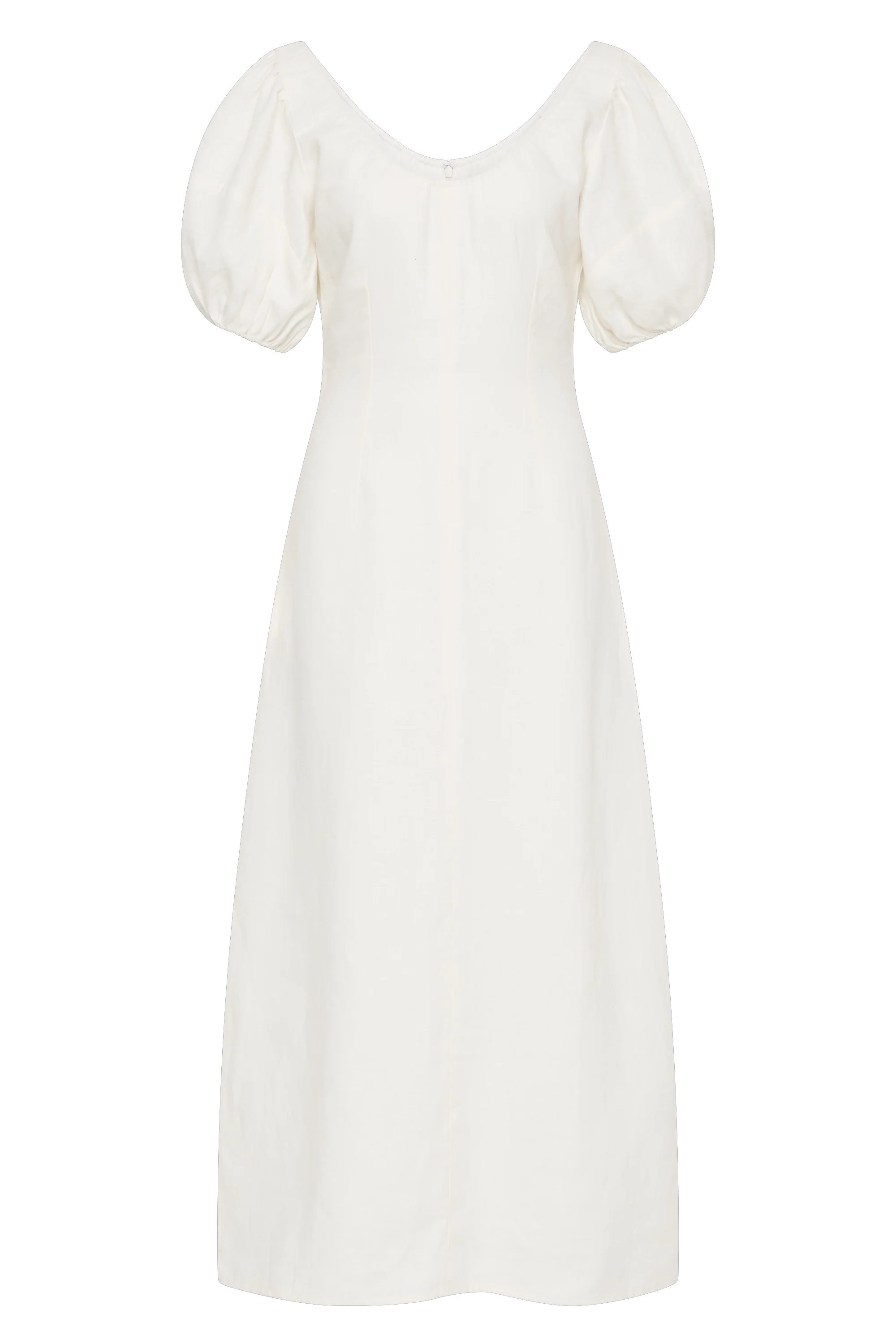 Vence Midi Dress White - Final Sale - Image 8
