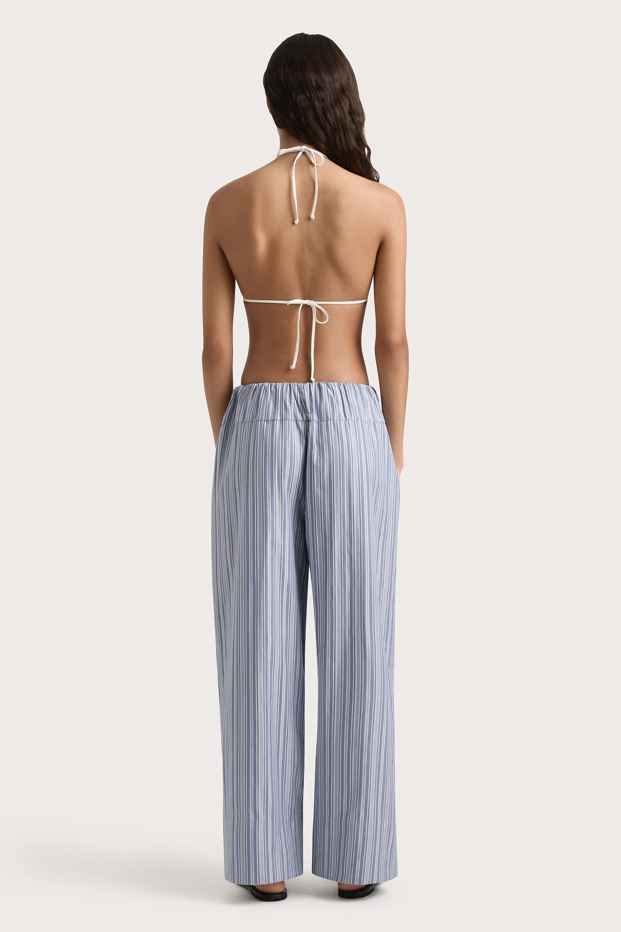 Vieu Relaxed Pant Blue Stripe - Final Sale - Image 5