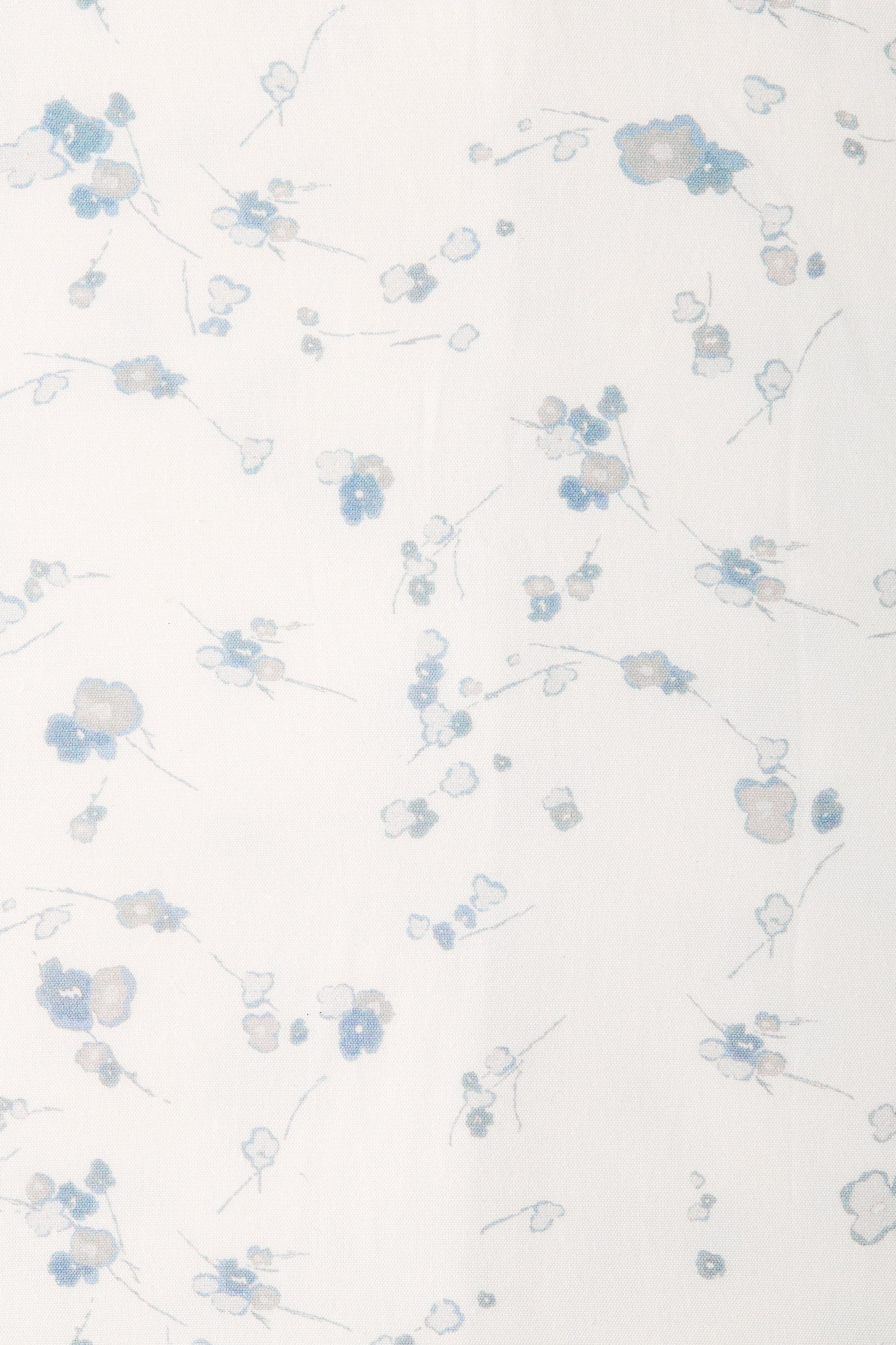 Yerres Mini Dress Blossom Egg Shell Powder Blue - Final Sale - Image 11