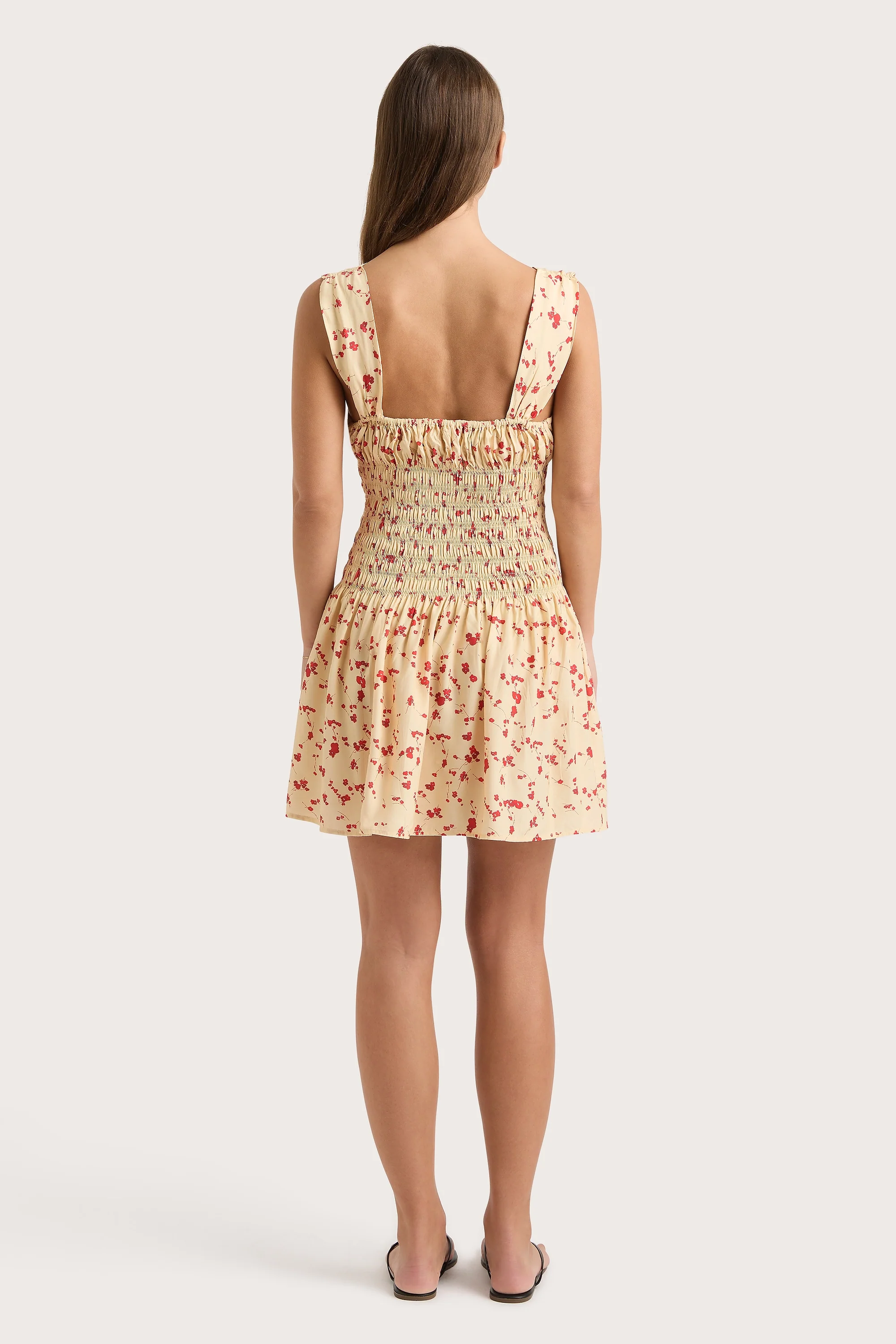 Yerres Mini Dress Blossom Yellow - Final Sale - Image 5