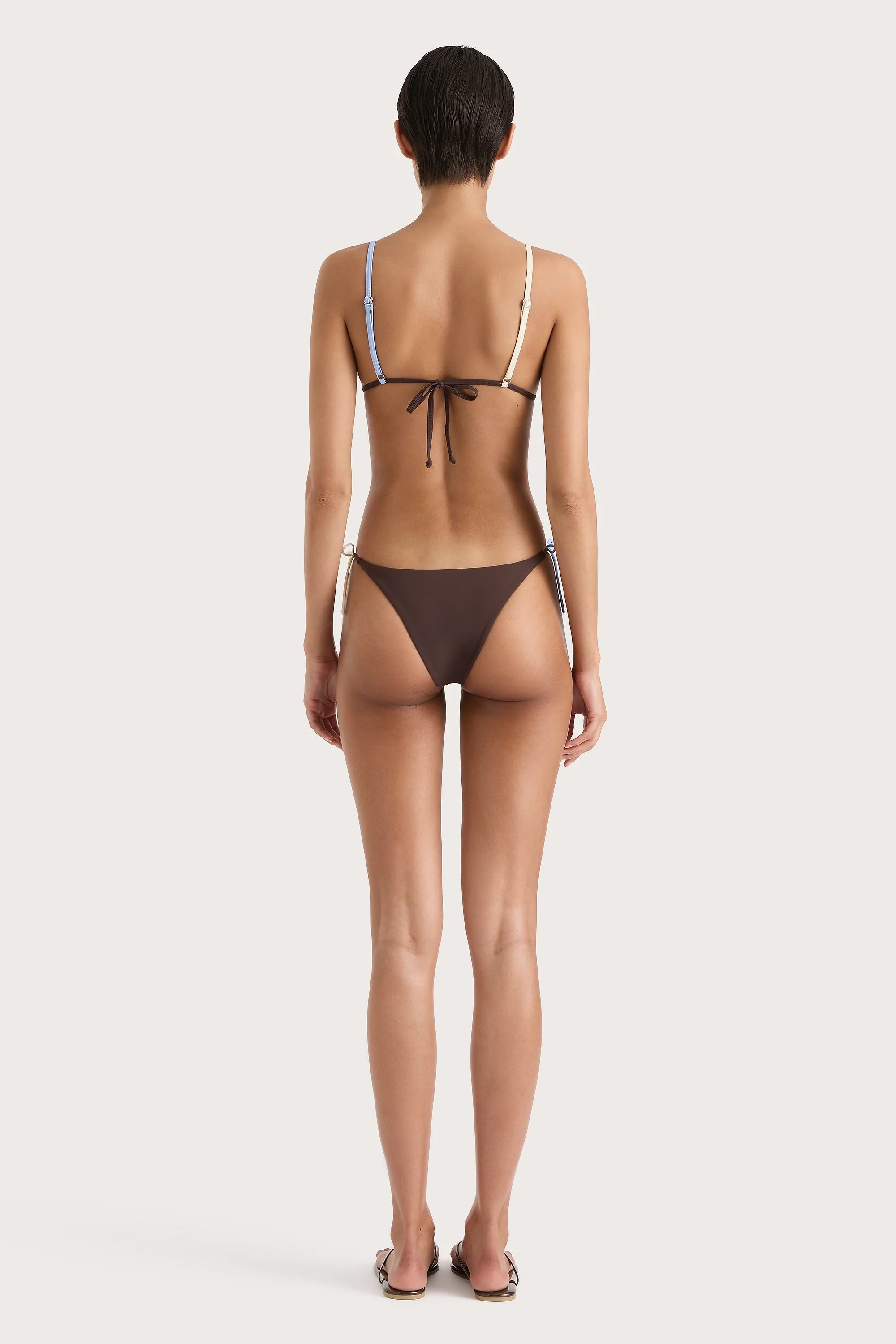 Yeva Bikini Bottom Blue Multi - Final Sale - Image 5