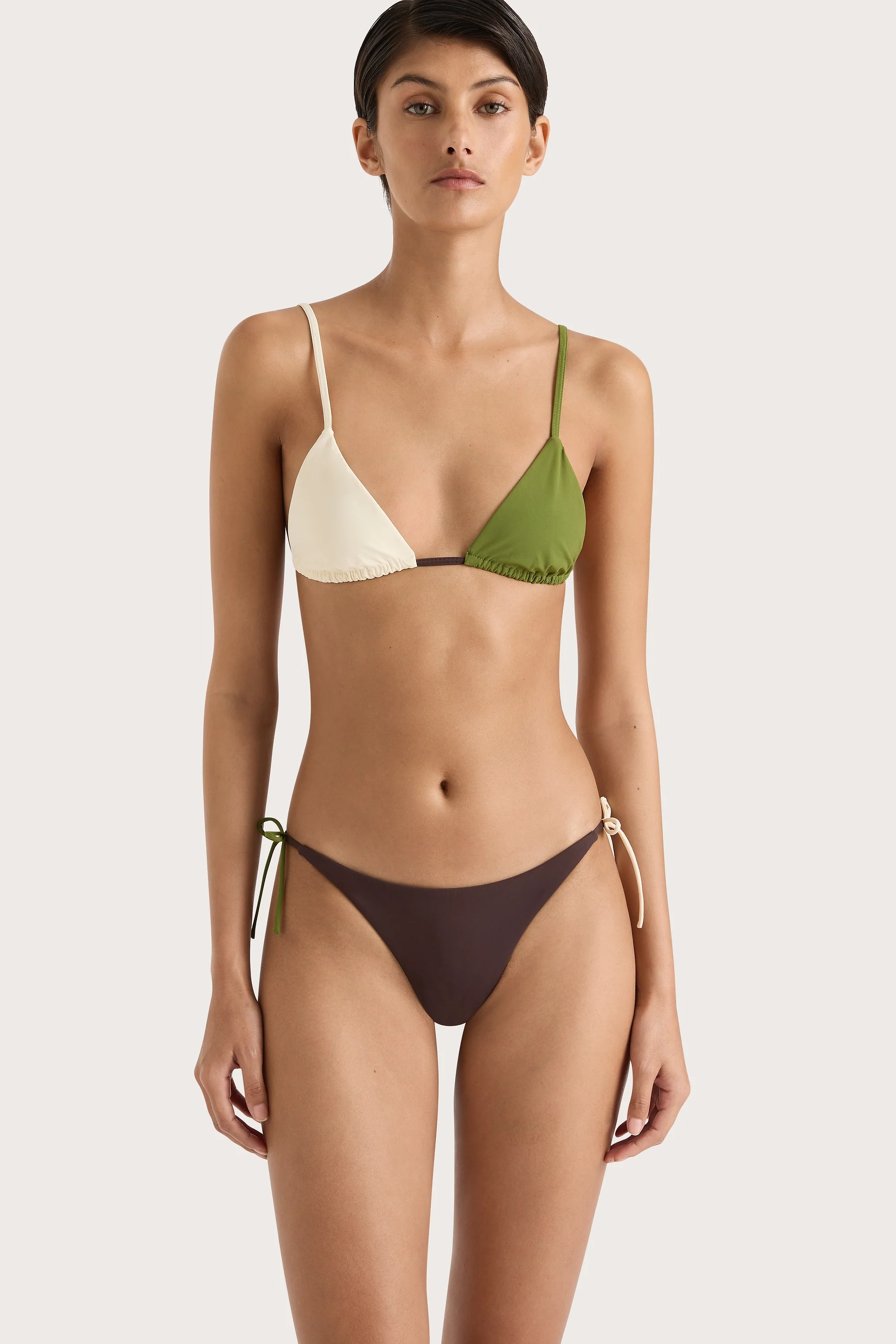 Yeva Bikini Bottom Verte Multi - Final Sale - Image 4