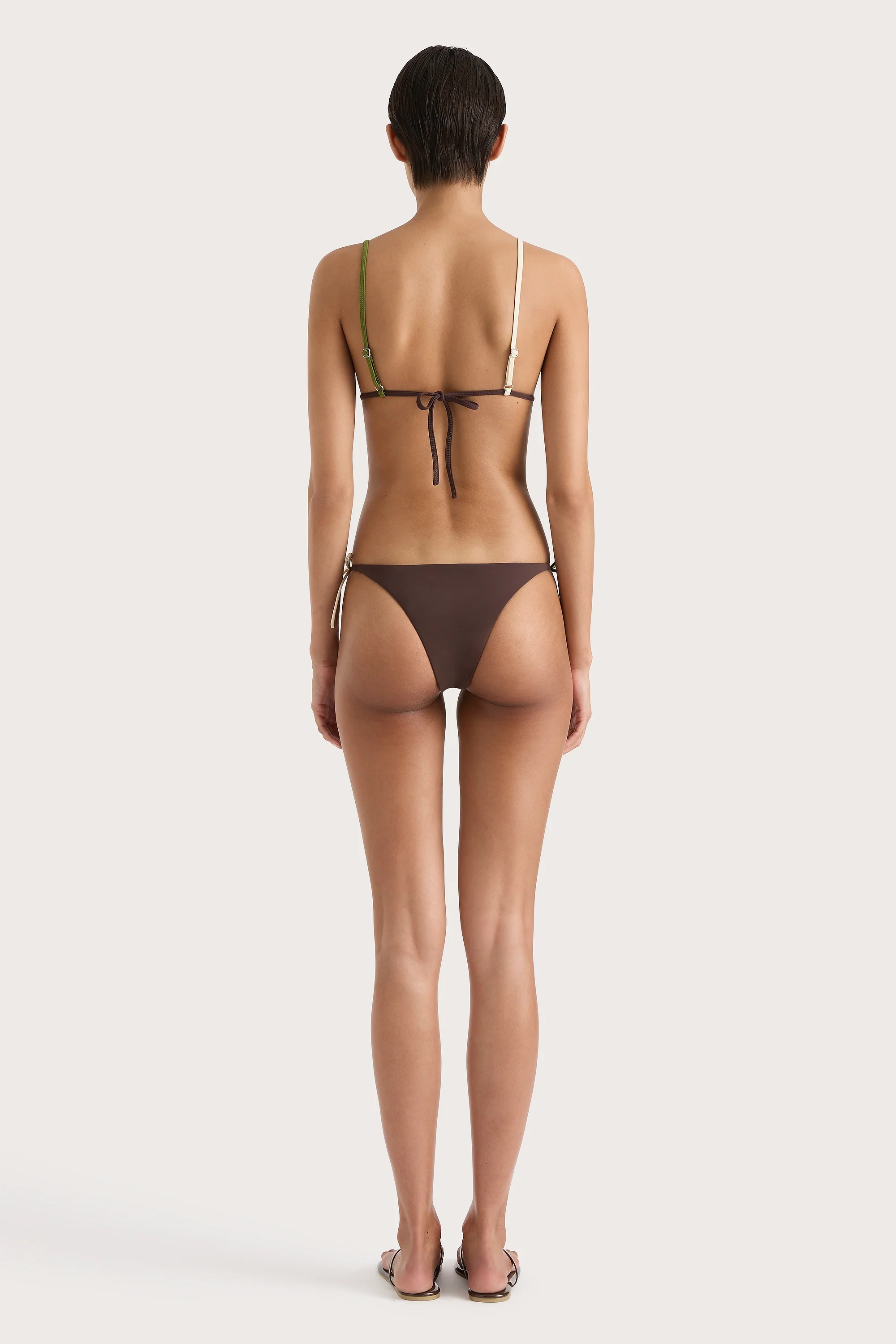 Yeva Bikini Bottom Verte Multi - Final Sale - Image 5